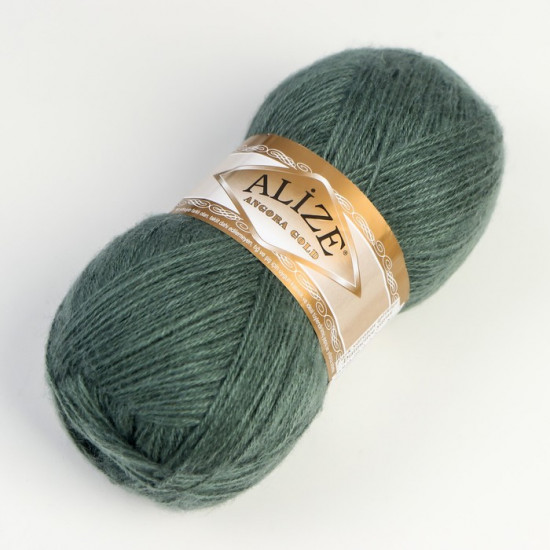 Пряжа для вязания «Angora Gold», 180 Зелёный миндаль