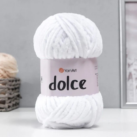 Пряжа для вязания «Dolce», 741 Белый