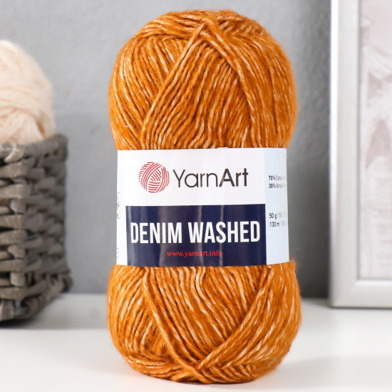 Пряжа для вязания «Denim Washed», 916 Золотисто-бежевый