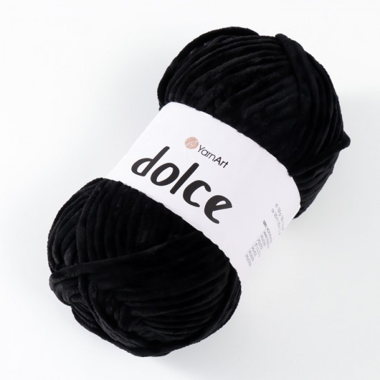 Пряжа для вязания «Dolce», 742 Черный