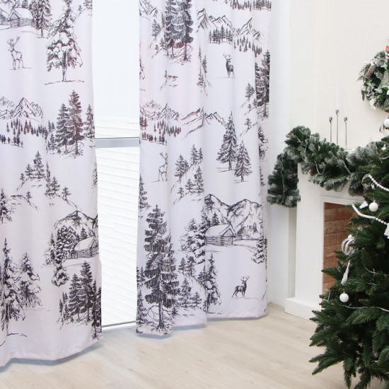 Комплект штор «Winter landscape»