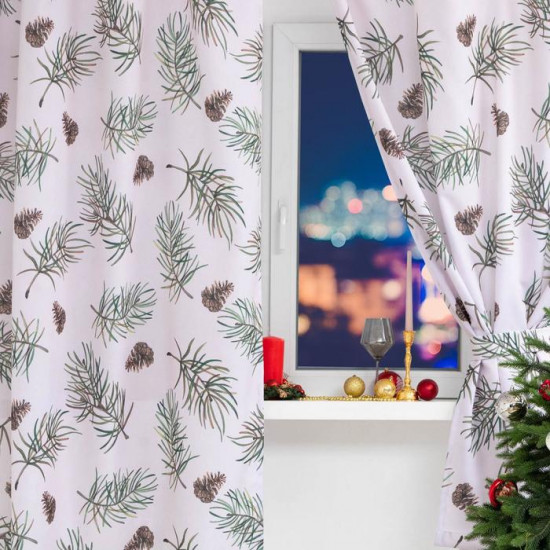 Комплект штор для кухни с подхватами «Christmas tree»