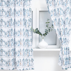 Комплект штор для кухни с подхватами «Flower mood» - Фото 1