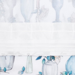 Комплект штор для кухни с подхватами «Flower mood» - Фото 4