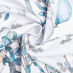 Комплект штор для кухни с подхватами «Flower mood» - Фото 5