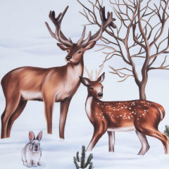 Комплект штор для кухни с подхватами «Сказочный лес» - Фото 3