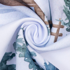 Комплект штор для кухни с подхватами «Forest animals» - Фото 5