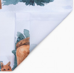 Комплект штор для кухни с подхватами «Forest animals» - Фото 6