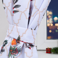 Комплект штор для кухни с подхватами «Beautiful birds» - Фото 1