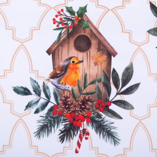 Комплект штор для кухни с подхватами «Beautiful birds»
