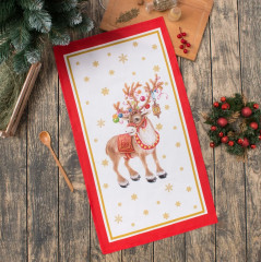 Полотенце «Новогодний олень» - Фото 1