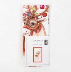 Полотенце «Новогодний олень» - Фото 6