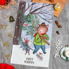 Полотенце «Happy holidays» - Фото 1