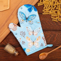 Варежка-прихватка «Бабочки» - Фото 1