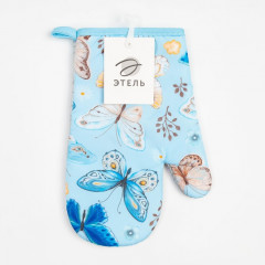 Варежка-прихватка «Бабочки» - Фото 3