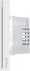 Выключатель двухклавишный Aqara Wall Switch H1 - Фото 1