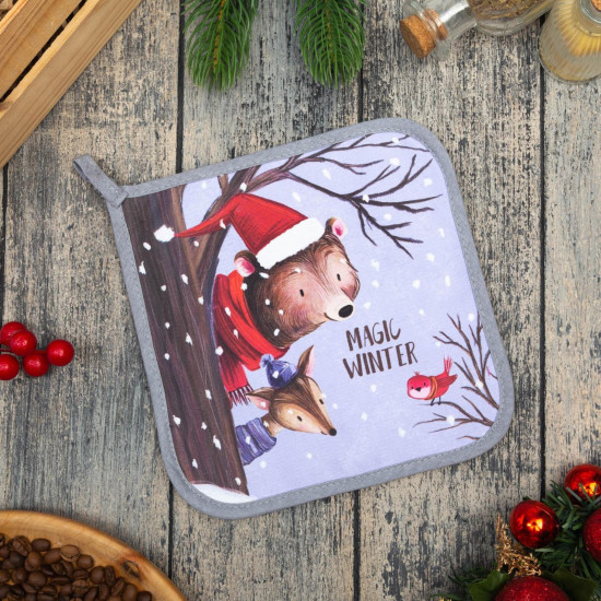 Прихватка «Magic winter»
