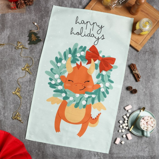 Полотенце «Happy holidays»
