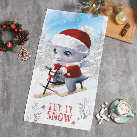 Полотенце «Let it snow»