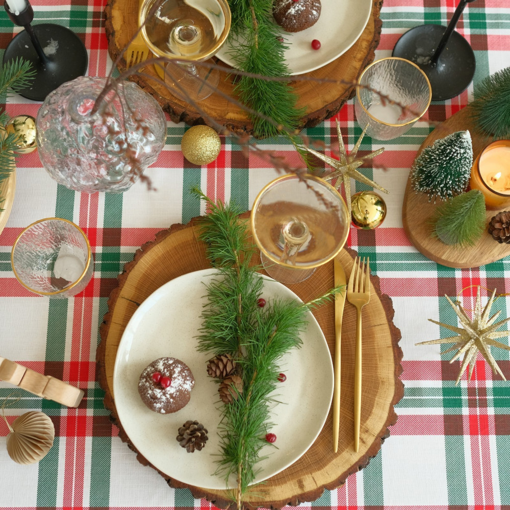 Скатерть «Нoliday decoration» | Сhristmas leaves | Этель | Фото 2