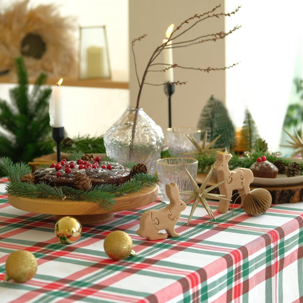 Скатерть «Нoliday decoration» | Сhristmas leaves | Этель | Фото 3