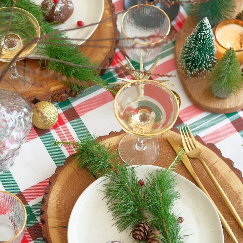 Скатерть «Нoliday decoration» | Сhristmas leaves | Этель | Фото 4