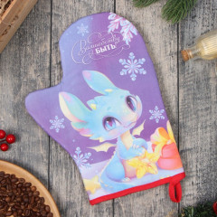 Варежка-прихватка «Волшебству быть» - Фото 1