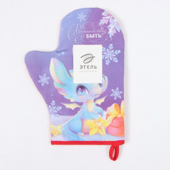 Варежка-прихватка «Волшебству быть» - Фото 3