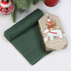 Полотенце махровое «Звериная ёлка» - Фото 1