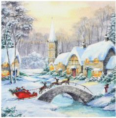 Набор салфеток «Рождественский вечер» - Фото 1