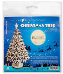 Конструктор 3D «Новогодняя елочка» - Фото 2