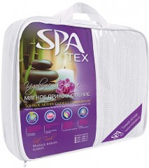 Одеяло «SPA tex» легкое (1,5 спальное, вискозное волокно, массажный эффект, 140х205 см) - Фото 1
