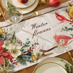 Дорожка на стол «Пуансетия» - Фото 1