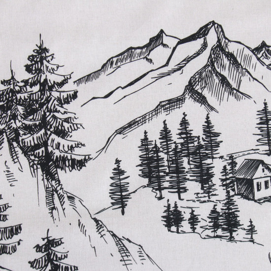 Комплект постельного белья «Winter landscape»