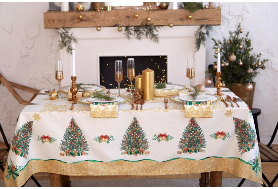 Скатерть «Golden Christmas»