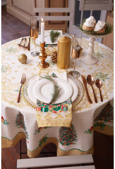 Скатерть «Golden Christmas»