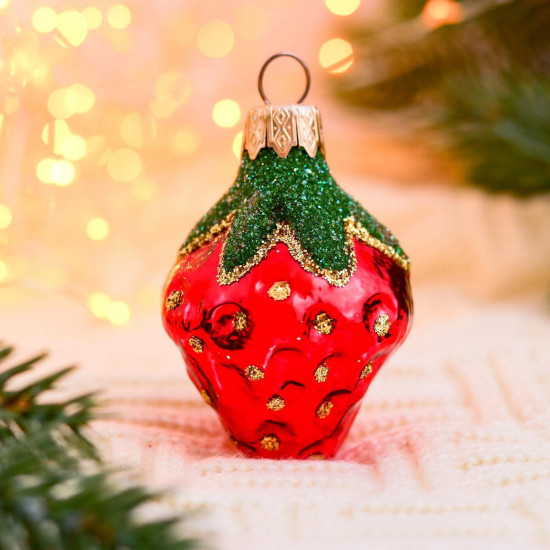 Украшение ёлочное «Клубничка»