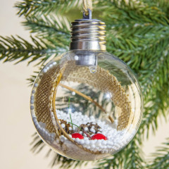 Шар ёлочный «С Новым годом!» - Фото 1