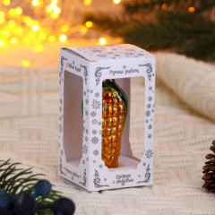 Игрушка ёлочная «Кукуруза» - Фото 1