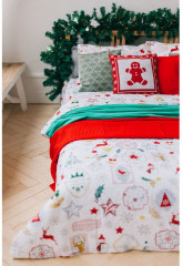 Комплект постельного белья «Зимний винтаж» - Фото 3