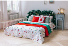 Комплект постельного белья «Зимний винтаж» - Фото 4