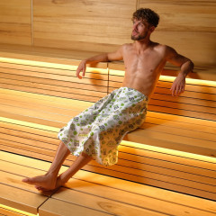 Полотенце-килт для бани «Герой бани» - Фото 2