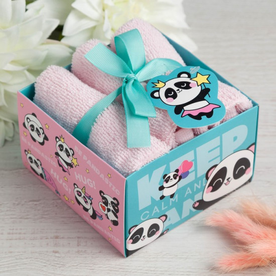 Набор махровых полотенец «Panda»