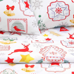 Комплект постельного белья «Зимний винтаж» - Фото 1