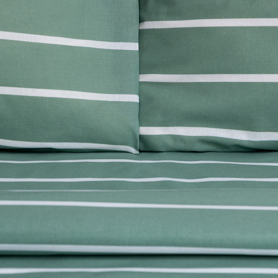 Комплект постельного белья «Mint stripes»