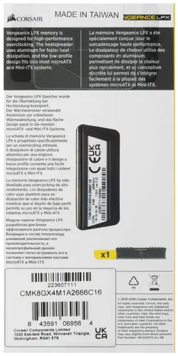 Память оперативная Corsair Vengeance LPX