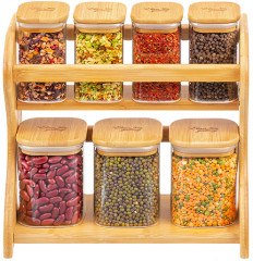 Набор банок для хранения на подставке «Crystal glass» - Фото 5