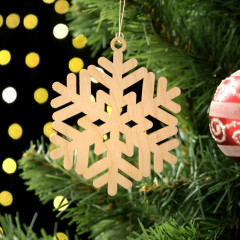 Украшение ёлочное «Снежинка» - Фото 1