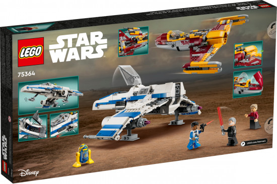 Конструктор LEGO® 75364 Истребитель E-wing против истребителя Шин Хати