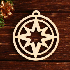 Набор подвесок в деревянной коробке «Круглые» - Фото 5